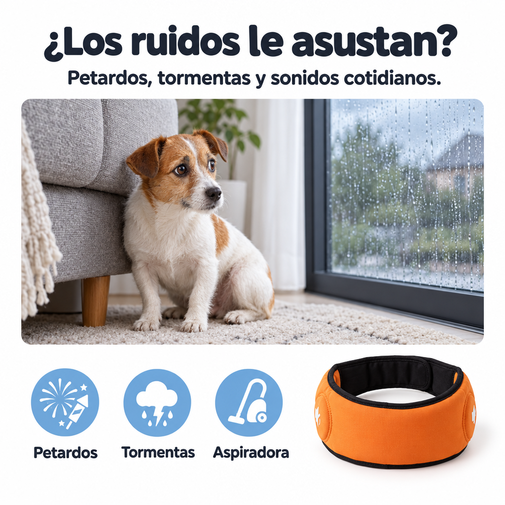 Orejeras antirruido para perros